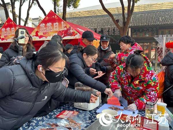 新春走基层村(新春走基层｜南京高淳老街：赶大集品年味)