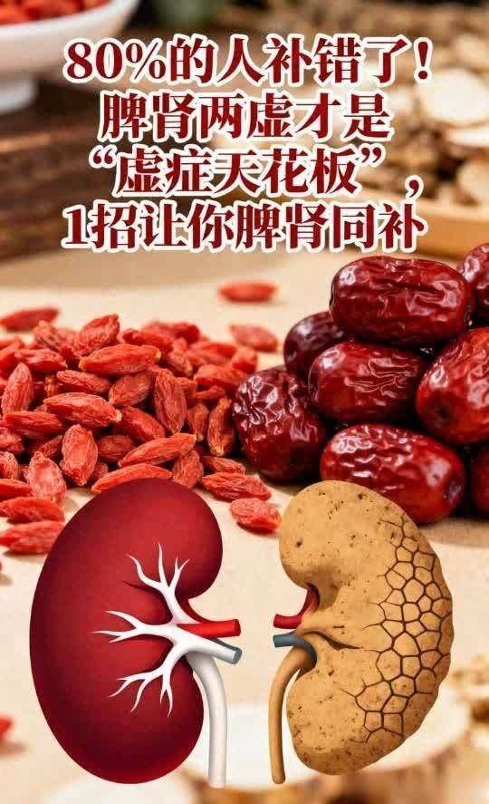 脾肾两虚是什么原因造成的(80%的人补错了！脾肾两虚是“虚症天花板”，1招脾肾同补)