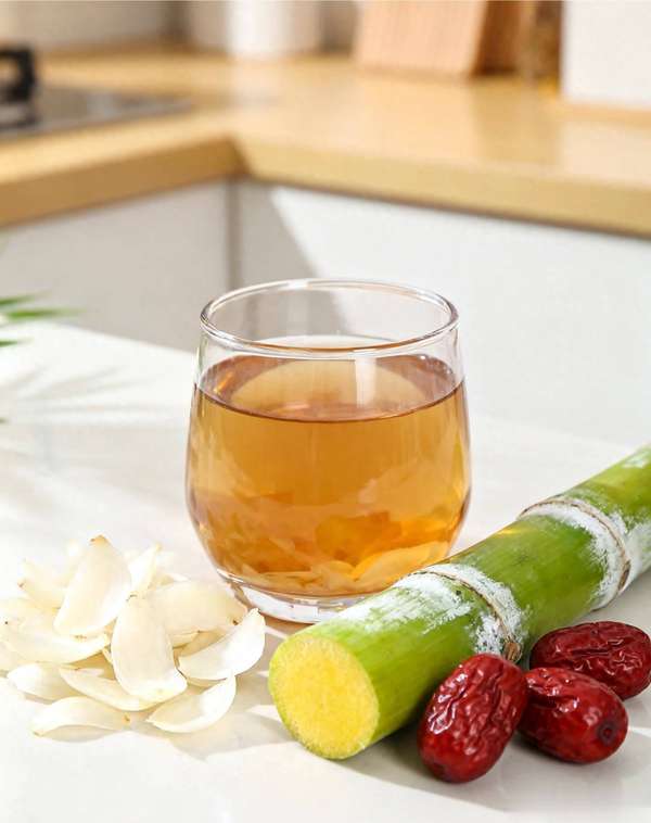 秋冬口干唇起皮(秋冬燥到起皮失眠？6款甘蔗神仙水润燥助眠，5分钟煮好)