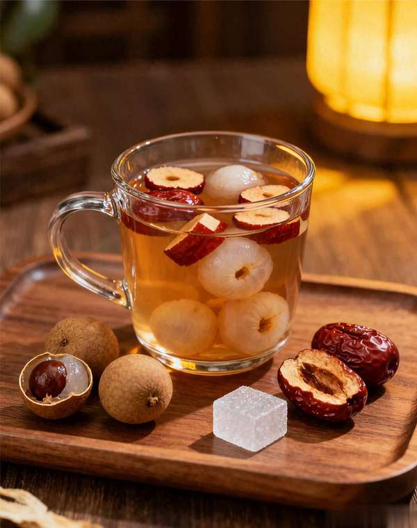 失眠喝桂圆水的正确方法(失眠救星！桂圆搭配它，连喝七天气血足、睡得香不翻身)